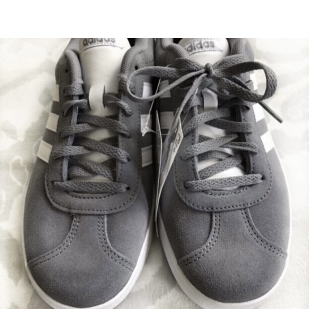 NWT Adidas Grey Sneakers - Picture 9 of 9